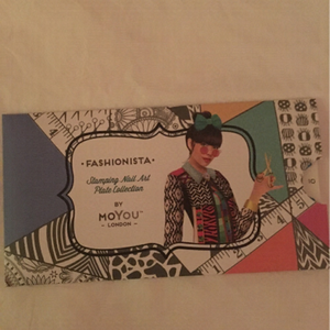 𝅺coco The Fashionista nail art plate